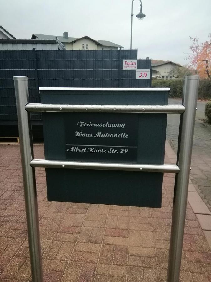 Haus Maisonette Am Harz Niedersachswerfen Εξωτερικό φωτογραφία